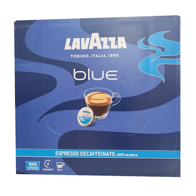 LAVAZZA ESPRESSO DECAFFEINATO X 100 BLUE (6)