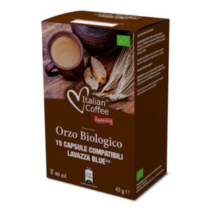 ITALIAN COFFEE ORZO BIOLOGICO X 15 BLUE (10)
