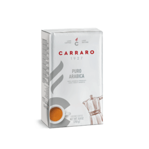 CARRARO PURO ARABICA 250 GR MACINATO (24)