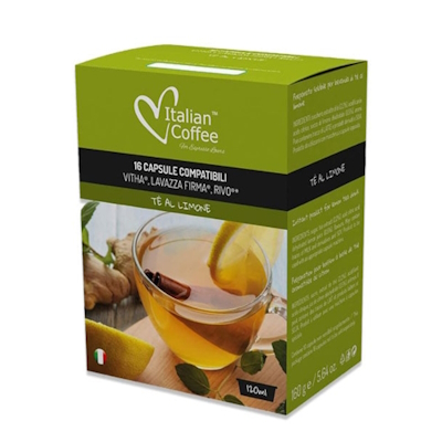 ITALIAN COFFEE TÈ AL LIMONE X 16 FIRMA (1)