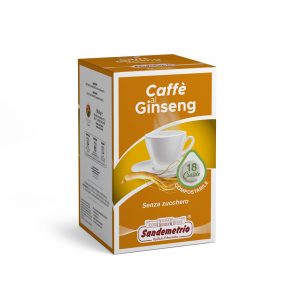 SANDEMETRIO CAFFE AL GINSENG X 18 CIALDA (12)
