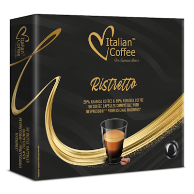 ITALIAN COFFEE RISTRETTO X 50 NES PROF (6)