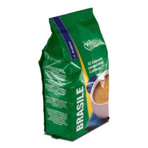 ITALIAN COFFEE BRASILE 100% ARABICA X 12 CAFFITALY (8)