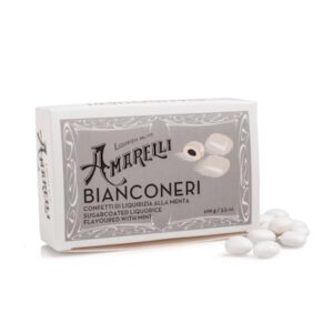 AMARELLI BIANCONERI LIQUIRIZIA CONFETTATA ALLA MENTA X 100 GR (12)