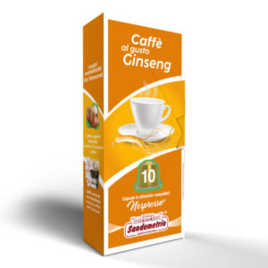 (E) SANDEMETRIO CAFFE AL GINSENG X 10 NES (10)