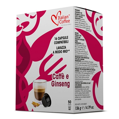 ITALIAN COFFEE CAFFÈ GINSENG X 16 AMM (6)